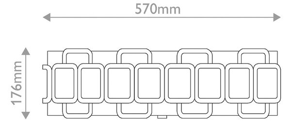 HINKLEY Plafoniera soffitto Sabina, dimmerabile, Nero, Soggiorno / Sala da pranzo, Metallo, Moderno, Plafoniera