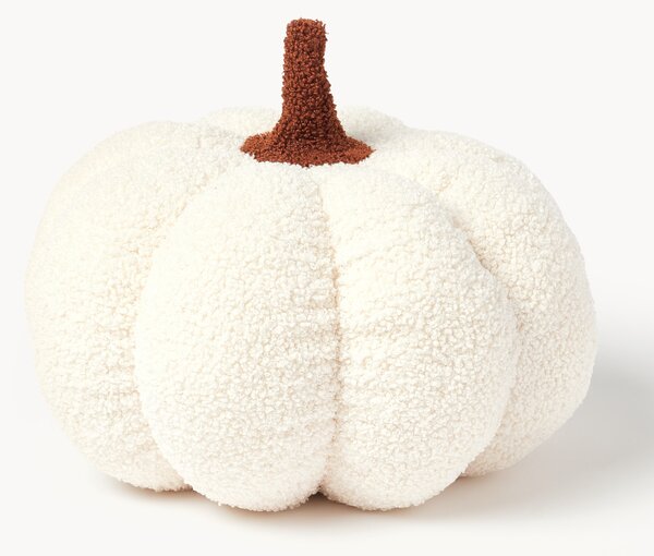 Cuscino in teddy a forma di zucca Aluma
