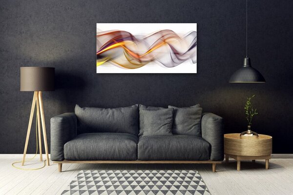 Quadro vetro Grafica astratta 100x50 cm 2 appendini