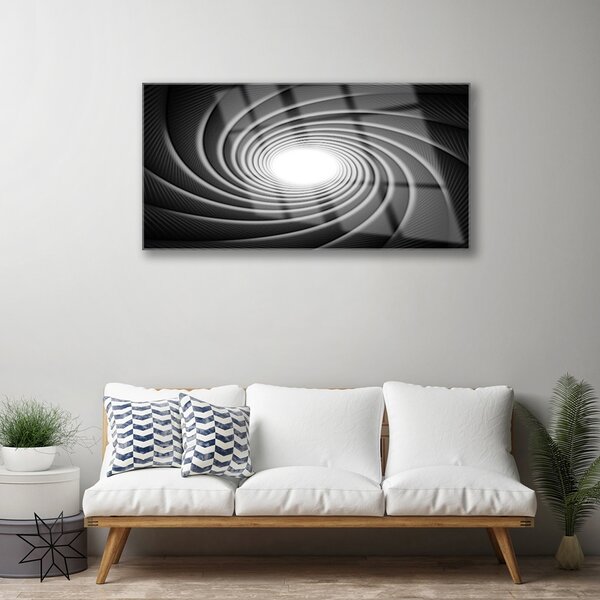 Quadro vetro Grafica astratta 100x50 cm 2 appendini