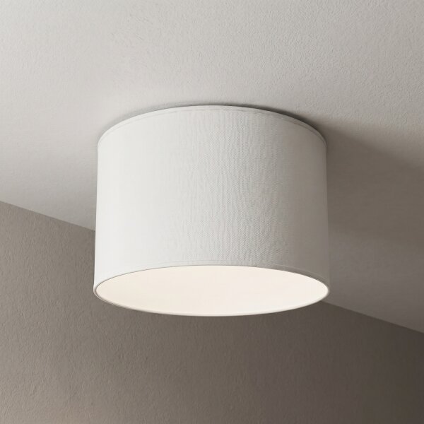 Plafoniera ARDEN 1xE27/15W/230V, diam. 40 cm, bianca