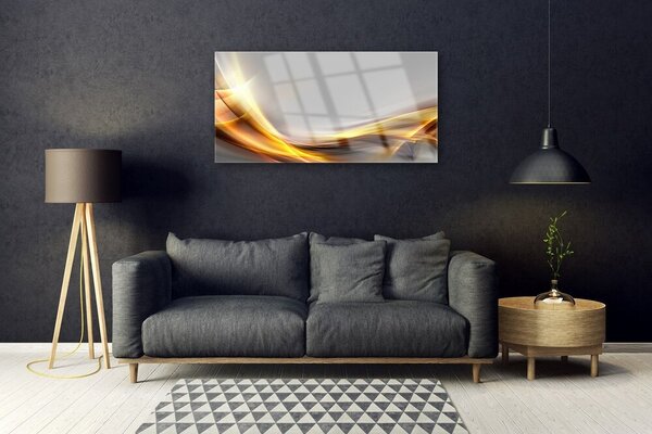 Quadro vetro Grafica astratta 100x50 cm 2 appendini