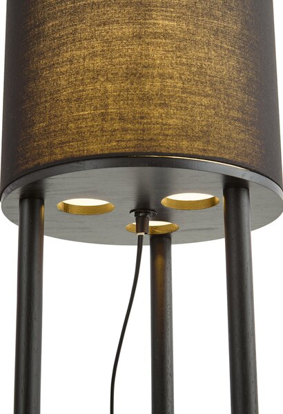 Lampada da terra moderna nera - Stojon