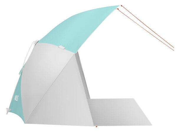 Ombrellone da spiaggia con kit di fissaggio incluso