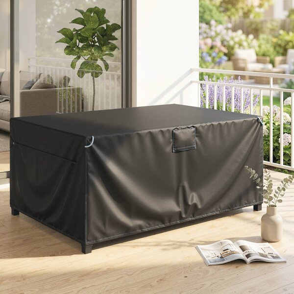 Outsunny Copertura mobili giardino impermeabile Oxford 420D, 180x120x74 cm, Nero | Aosom Italy