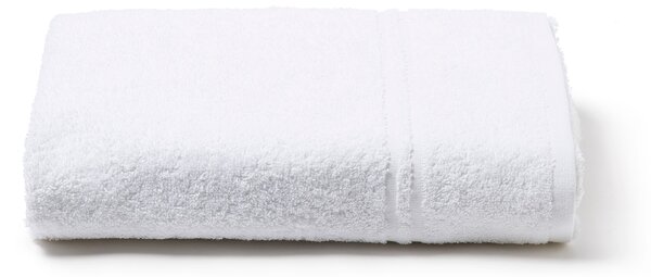 Telo Bagno In Cotone Luxury CM. 100x150 Hotellerie Tinta Unita Bianco Caleffi