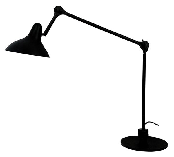 Lampade da tavolo Dyberg Larsen, Lotus, Nero, Soggiorno, Metallo, Scandinavo