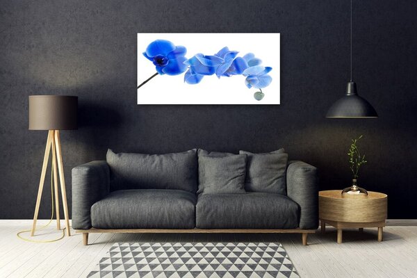 Quadro su vetro Fiore Pianta naturale 100x50 cm 2 appendini