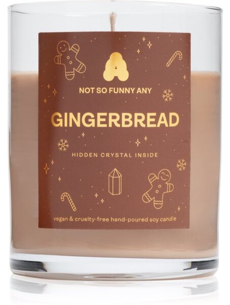 Not So Funny Any Crystal Candle Gingerbread candela con cristallo 220 g