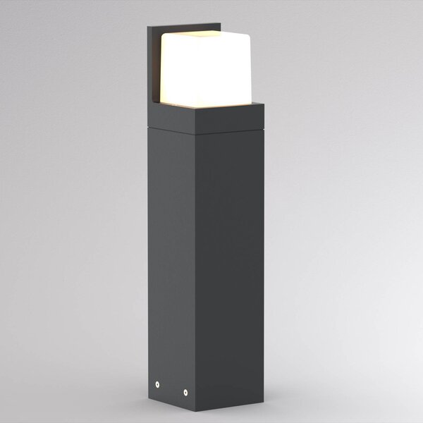Molto Luce Lampione a LED FYNN-C, altezza 45 cm, antracite, CCT IP65 on/off FYNN-C, Nero, Alluminio, Moderno