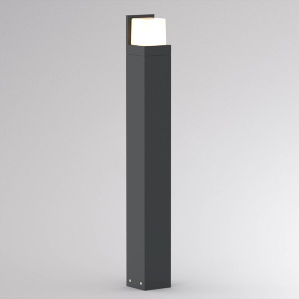 Molto Luce Lampione a LED FYNN-C, altezza 85 cm, antracite, CCT IP65 on/off FYNN-C, Nero, Alluminio, Moderno