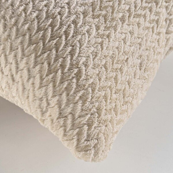 Cuscino decorativo in microflanella 45x45 cm Flanela – douceur d'intérieur