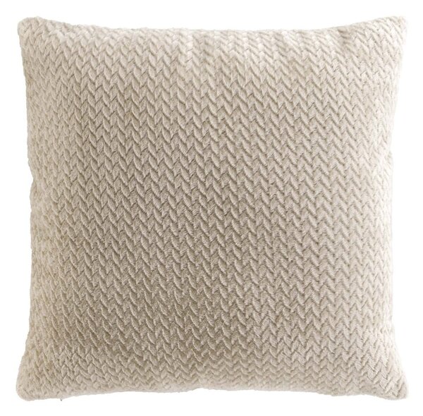 Cuscino decorativo in microflanella 45x45 cm Flanela – douceur d'intérieur