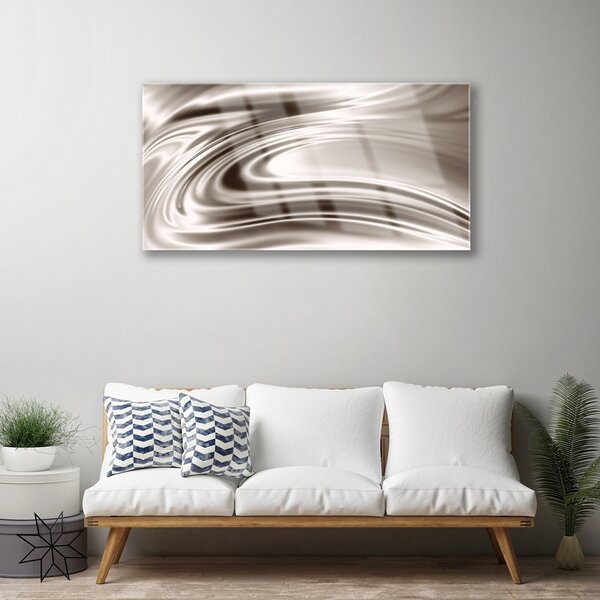 Quadro vetro Grafica astratta 100x50 cm 2 appendini