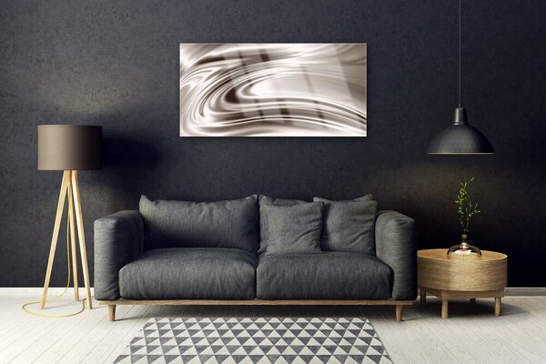 Quadro vetro Grafica astratta 100x50 cm 2 appendini