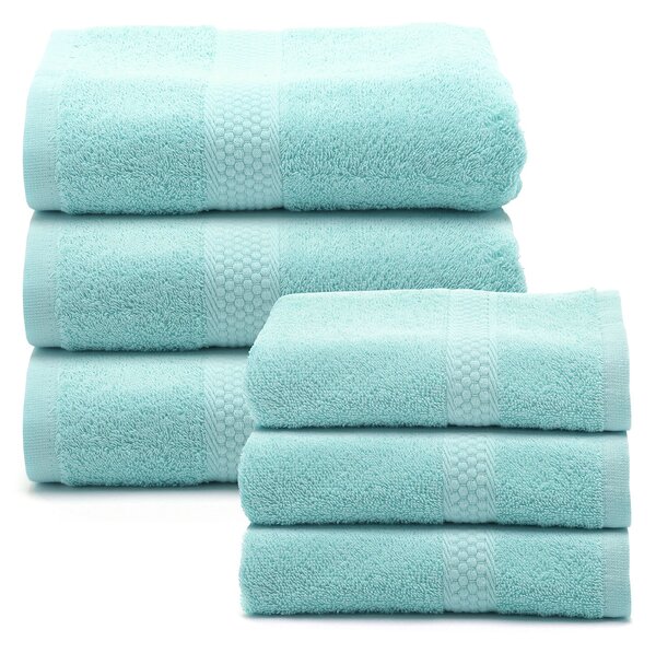 Set Asciugamani In Spugna In Cotone Spugna Standard Spugnissima Tinta Unita Anice Caleffi
