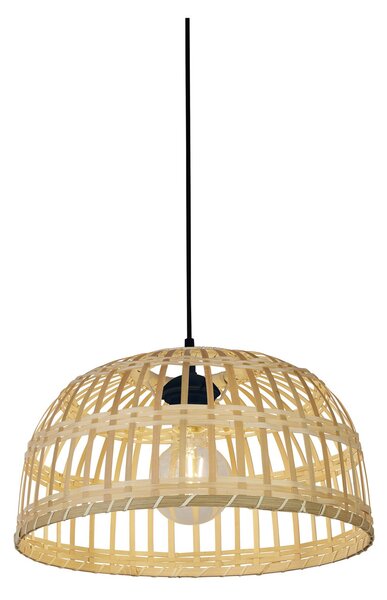 Sospensione Nordica Bali Policarbonato Nero 1 Luce E27