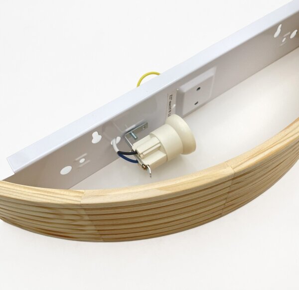 Lampada da parete NATURAL MODERN 1xE27/15W/230V in pino