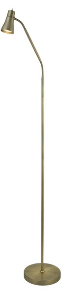 Piantana Moderna Allegro Acciaio Ottone 1 Luce Gu10