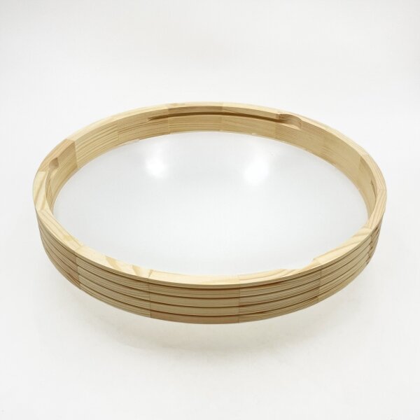 Plafoniera NATURAL MODERN SLIM 2xE27/15W/230V, diam. 37,5 cm, in pino