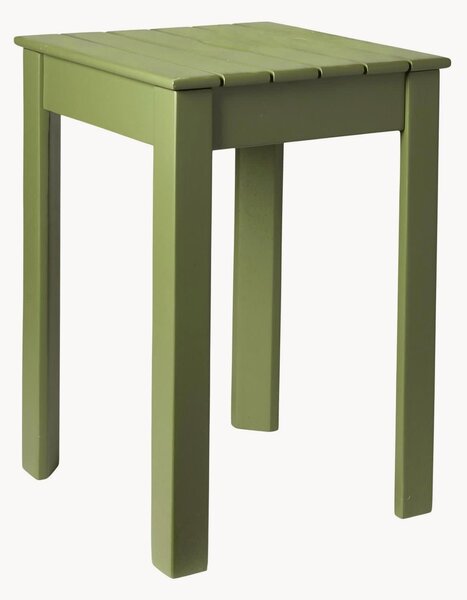 Sgabello outdoor in legno Slat, impilabile
