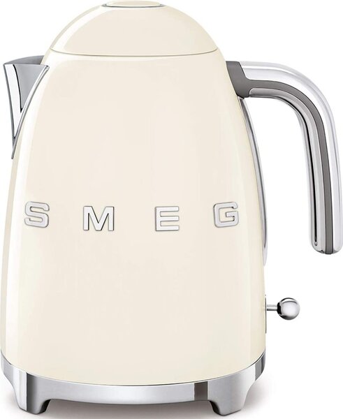 Smeg Bollitore Elettrico Acqua Capacit 1.7 Litri Spegnimento automatico Termostato regolabile colore Crema - KLF03CREU Serie Anni 50
