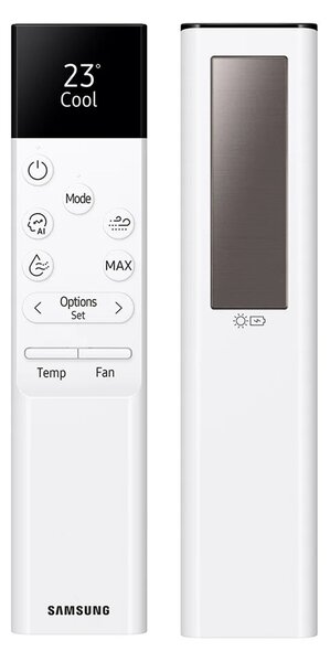 Samsung Climatizzatore 12000 btu Inverter Monosplit Condizionatore con Pompa di Calore Gas R32 Wi-Fi Classe A+++/A++ (Unit Interna + Unit Esterna