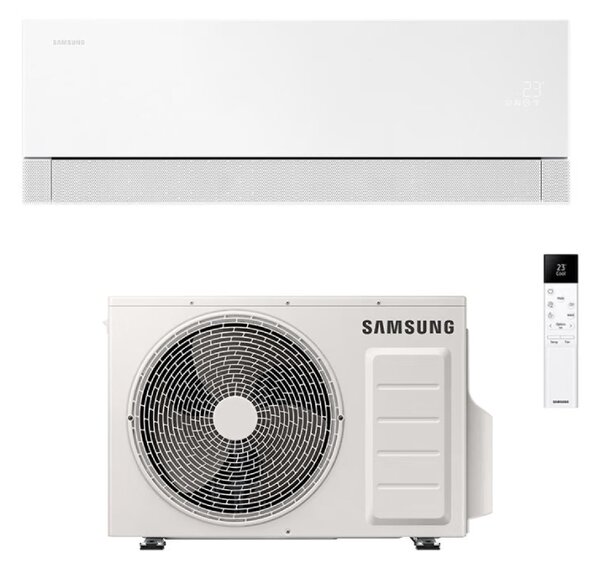 Samsung Climatizzatore 7000 btu Inverter Monosplit Condizionatore con Pompa di Calore Gas R32 Wi-Fi Classe A+++/A++ (Unit Interna + Unit Esterna)