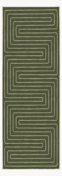 Passatoia a pelo corto lavabile Labyrinth by Jonathan Adler