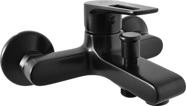 RAV Slezák Slezák Rav Rubinetto per vasca da bagno nero opaco CO254CMAT Colore: nero opaco, Dimensioni: 150 mm