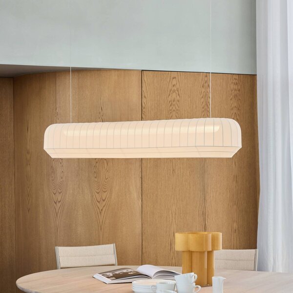 Northern Lampada a sospensione Tradition linear, dimmerabile, Bianco / Opale, Soggiorno / Sala da pranzo, Design, Lampada a sospensione