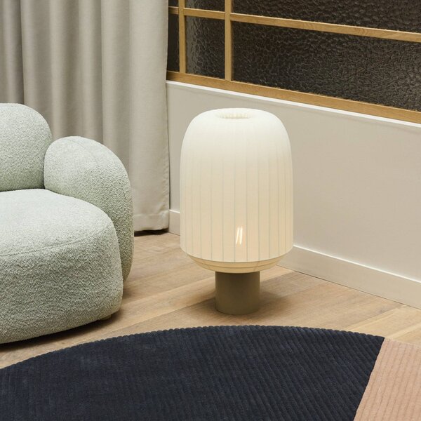 Northern Lampada da terra di design Tradition, dimmerabile, Bianco / Opale, Soggiorno / Sala da pranzo, Design, Lampada da terra