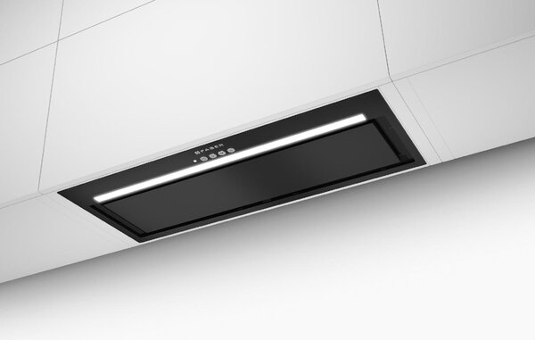 Faber Cappa Cucina Aspirante Sottopensile Incasso Larghezza 70 cm Profondit 29 cm Classe B colore Nero - 305.0665.356