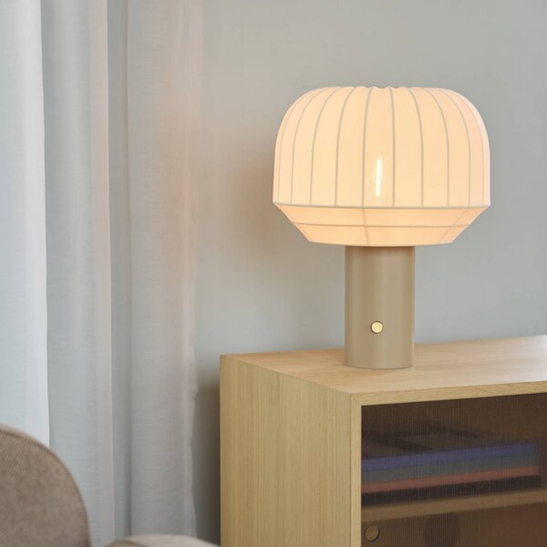 Northern Lampada da tavolo Tradition, dimmerabile, Bianco / Opale, Soggiorno / Sala da pranzo, Design, Lampada da tavolo