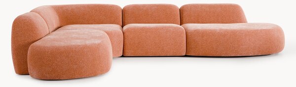 Divano angolare componibile XL con chaise longue Wolke