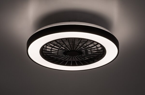 Rabalux 71336-LED Plafoniera dimmerabile con ventilatore DALFON 40W/230V 3000/4000/6000K+RC