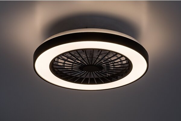 Rabalux 71336-LED Plafoniera dimmerabile con ventilatore DALFON 40W/230V 3000/4000/6000K+RC