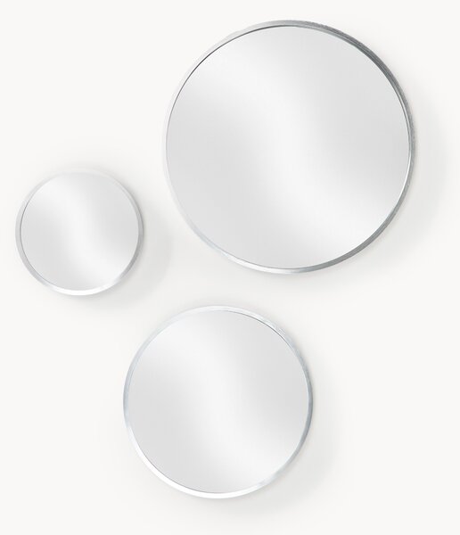 Set di 3 specchi rotondi da parete Ida