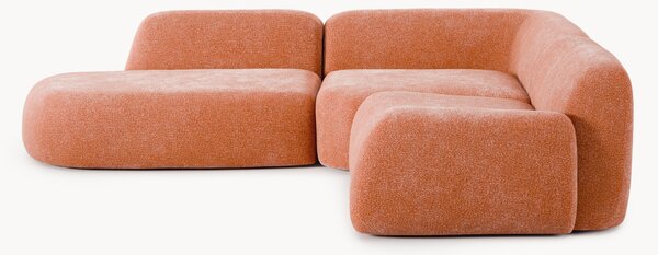Divano angolare componibile 4 posti con chaise longue Wolke