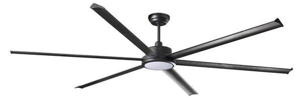 FARO 34207-130-Ventilatore da soffitto dimmerabile a LED ROTTERDAM XXL LED/32W/230V nero d.250 cm+TC