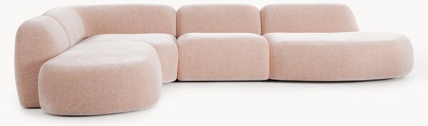 Divano angolare componibile XL con chaise longue Wolke