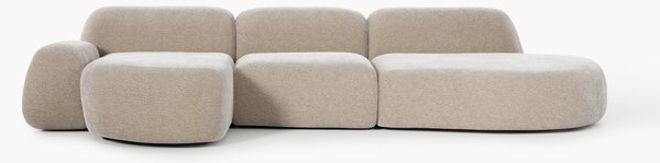Divano angolare componibile 4 posti con chaise longue Wolke