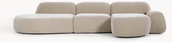 Divano angolare componibile 4 posti con chaise longue Wolke