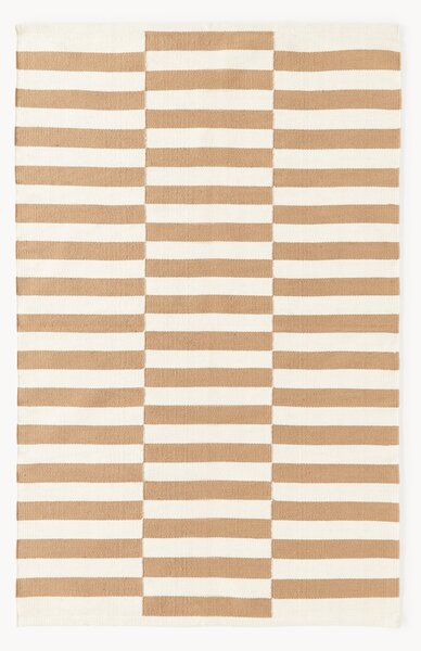 Tappeto kilim a righe tessuto a mano Donna