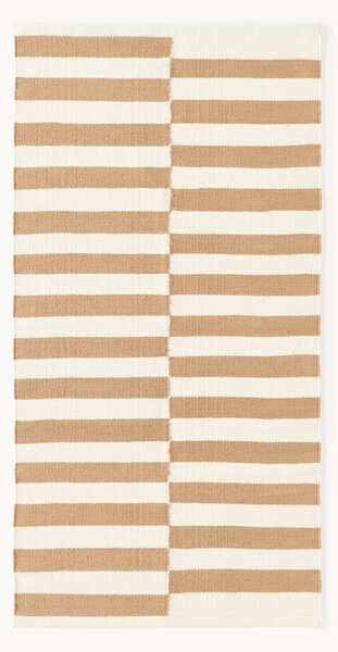 Tappeto kilim a righe tessuto a mano Donna