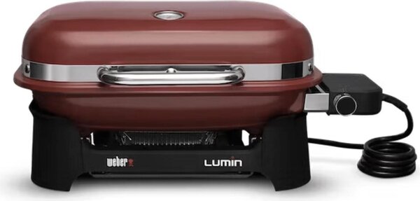 Weber Lumin Compact Barbecue Da tavolo Elettrico Rosso 2200 W