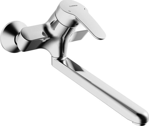 Miscelatore Hansa Mix da parete e miscelatore per lavello cromato, 1 pz