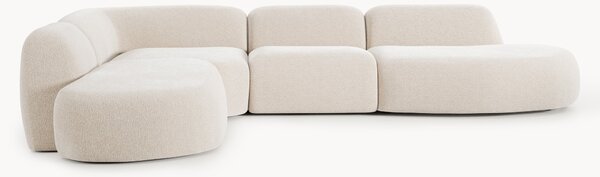 Divano angolare componibile XL con chaise longue Wolke