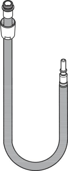 Tubo flessibile hansgrohe per miscelatore lavello 1250 mm, 1 pz