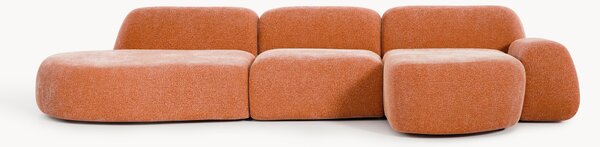 Divano angolare componibile 4 posti con chaise longue Wolke